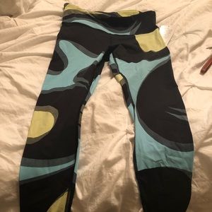 Lululemon Seawheeze Lava Lamp Tights